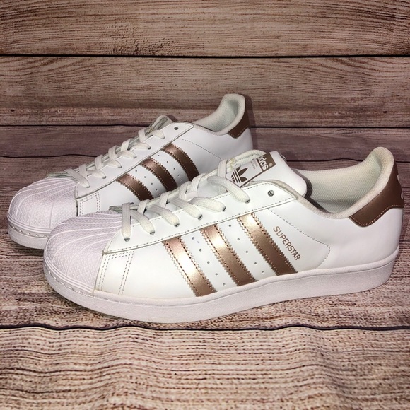 rose gold adidas originals superstar